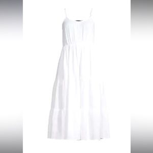 Catherine Malandrino - waffle organic cotton tiered dress